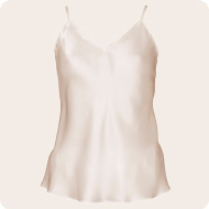 Lady Avenue Seiden-Top