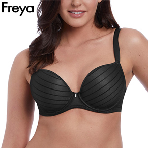 Freya Cameo Deco Moulded Plunge Bra