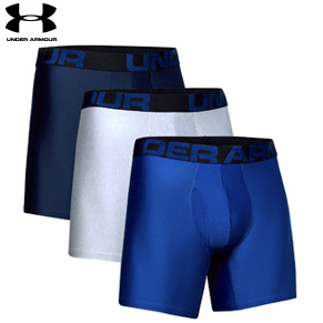 3-Pak Under Armour Tech 6in Boxer