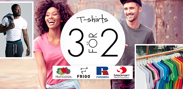 T-shirts 3 för 2