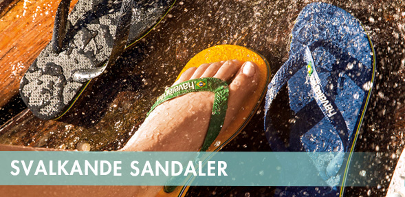 Svalkande sandaler