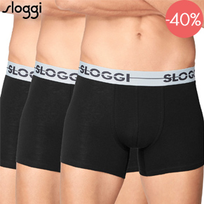 3-Pack Sloggi Men GO Short