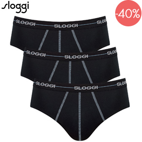 3-Pack Sloggi Men Start Midi C3P