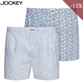2-Pack Jockey Woven Boxer Shorts