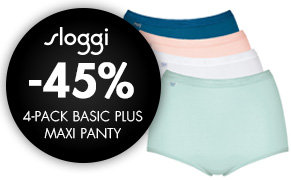 4-Pack Sloggi Basic Plus Maxi Panty