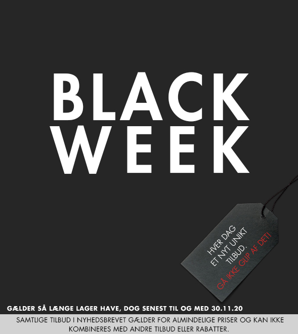 Black Week starter nu!