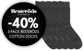 5-Pak Resteröds Cotton Socks