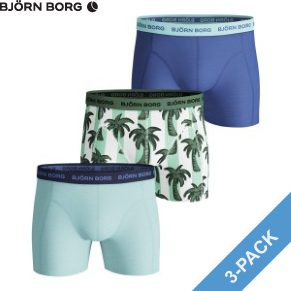 3 Pack Björn Borg Essential Shorts 2113