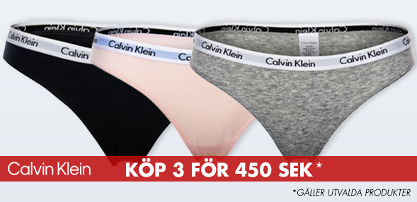 Calvin Klein köp 3 för 450 SEK