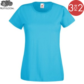 Fruit of the Loom Lady-Fit Valueweight T