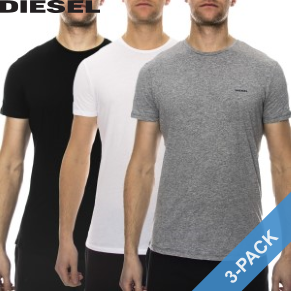 3 Pack Diesel All Timers Jake Crew Neck T-shirt