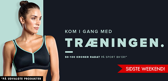 sport BH'er - Sidste weekend!