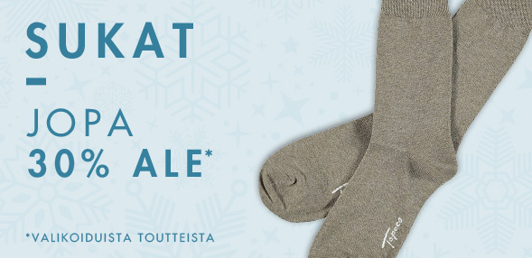 Sukat - Jopa 30 prosenttia ale