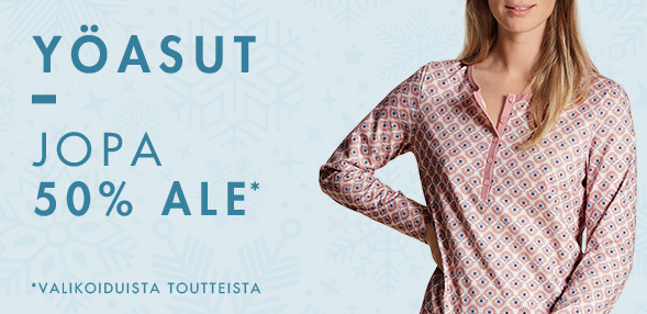 Yöasut - Jopa 50 prosenttia ale