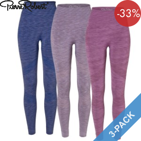 3 Pack Pierre Robert Seamless W Sport Tights