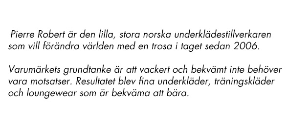 Text - Pierre Robert