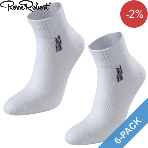 6 Pack Pierre Robert Mid Cut Socks Men