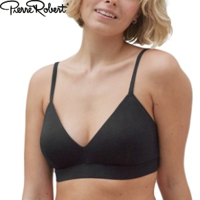 Pierre Robert Organic Cotton Triangle Bra