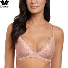 Wacoal Lace Perfection Plunge Push Up Bra