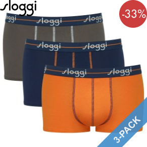 3 Pack Sloggi Men Start Hipster C3P
