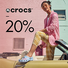 Crocs 20%