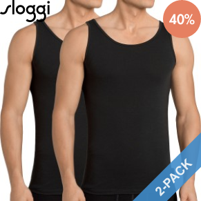2 Pakkaus Sloggi Men 24 7 Vest