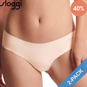 2 Pakkaus Sloggi ZERO Microfibre 2.0 Hipster