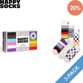 3 Pakkaus Happy Socks Mix Pride Gift Set