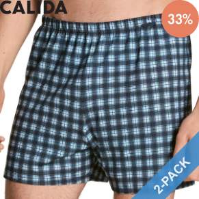 2 Pack Calida Prints Benefit Boxers