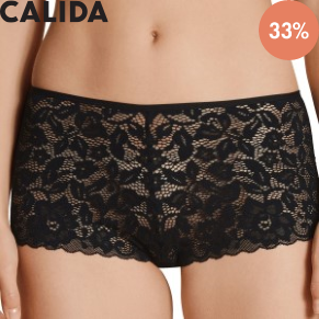 Calida Natural Comfort Lace Hipster Panty