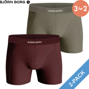 2 Pakning Björn Borg Lyocell Boxer 2406