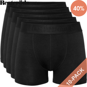 10 Pack Resteröds Gunnar Bamboo Boxer