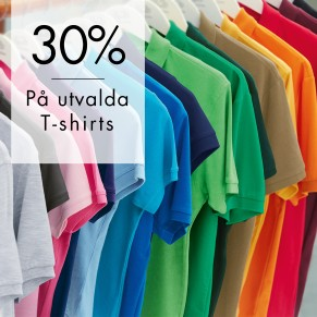 T-shirts 30%