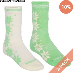 2 Pack Kari Traa Vinst Wool Sock