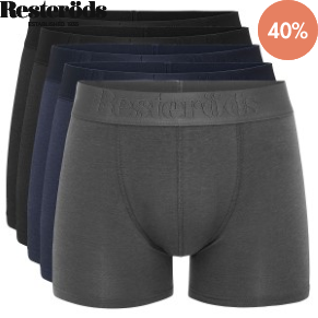 10 Pack Resteröds Gunnar Bamboo Boxer