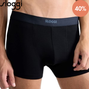 2 Pack Sloggi Men Ever Ease Shorts