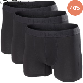 3 Pack Pierre Robert For Men Boxers