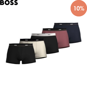 5 Pakkaus BOSS Essential Trunk
