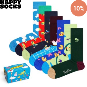 7 Pakkaus Happy Socks 7-Day Gift Box