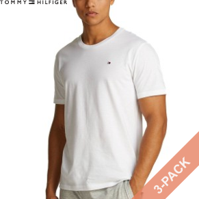 3 Pack Tommy Hilfiger Signature Embroidery T-Shirt