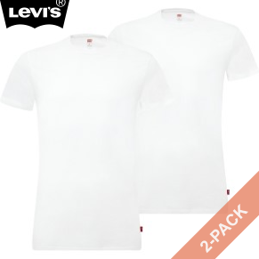2 Pakning Levis Base Crew Neck T-shirt