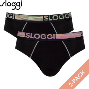 2 Stuks Verpakking Sloggi Men GO ABC Natural Midi Briefs
