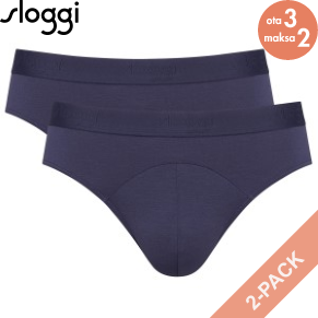2 Pakkaus Sloggi Men Ever Soft Brief