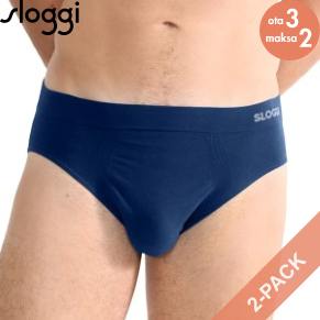 2 Pakkaus Sloggi Men GO Smooth Classic Briefs