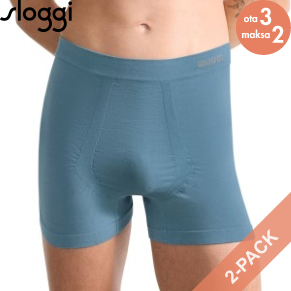 2 Pakkaus Sloggi Men GO Smooth Shorts
