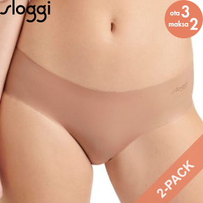 2 Pak Sloggi ZERO Microfibre 2.0 Hipster