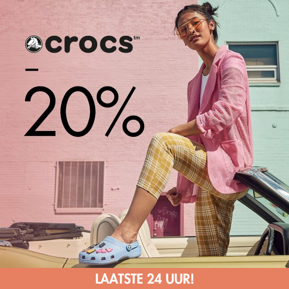 Crocs 20%