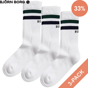 3 Pack Björn Borg Core Crew Sock