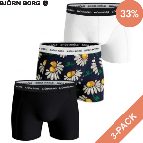 3 Pack Björn Borg Essential Shorts 2033