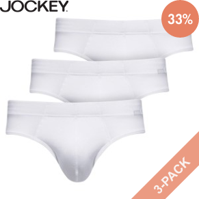 3 Pack Jockey Cotton Plus Brief